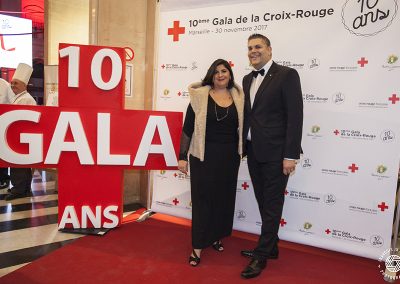 Gala caritatif Croix-Rouge française, Marseille, 2017